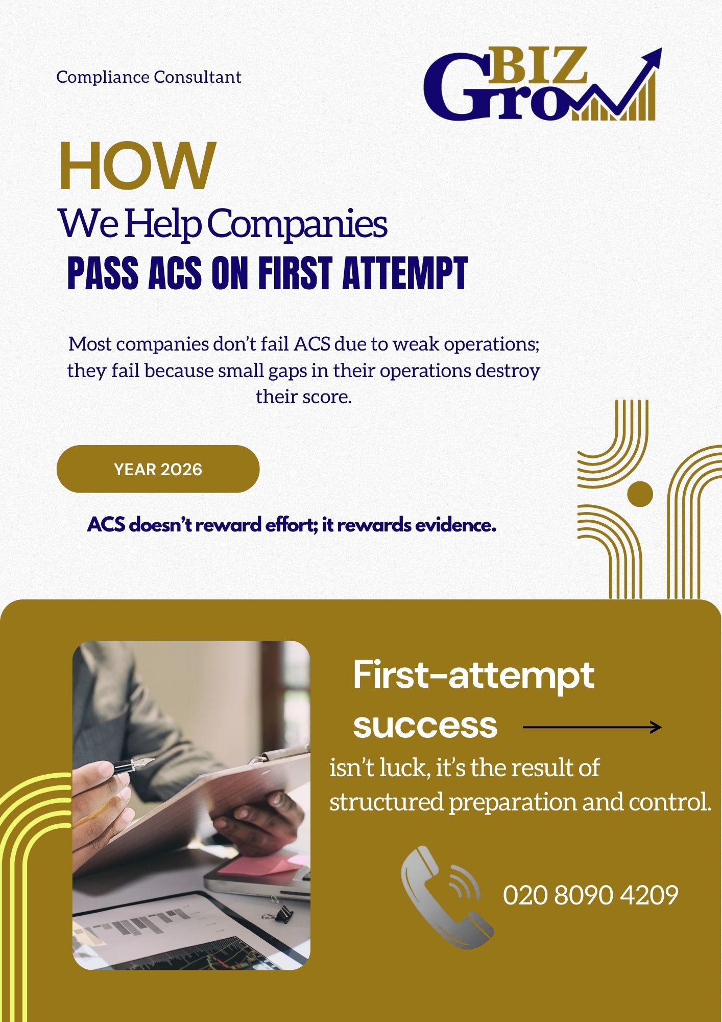 BizGrow - 𝐇𝐨𝐰 𝐖𝐞 𝐇𝐞𝐥𝐩 𝐂𝐨𝐦𝐩𝐚𝐧𝐢𝐞𝐬 𝐏𝐚𝐬𝐬 𝐀𝐂𝐒 𝐨𝐧 𝐅𝐢𝐫𝐬𝐭 𝐀𝐭𝐭𝐞𝐦𝐩𝐭 Most ...