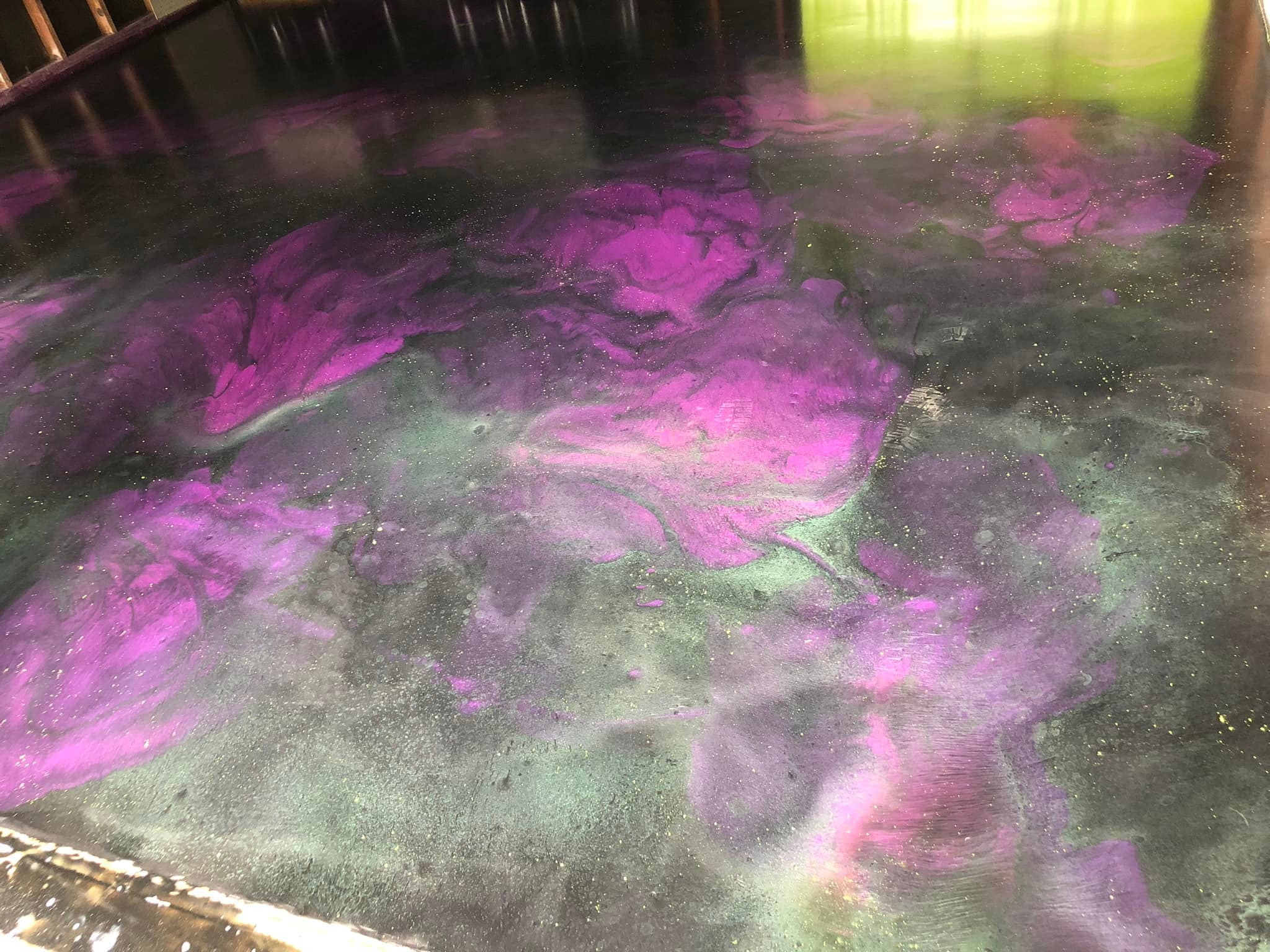 What causes easy scratching on urethane floor coating?