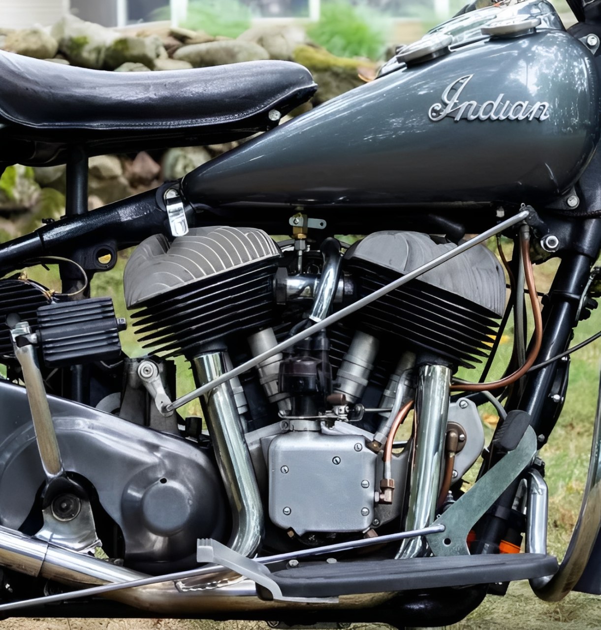tbt to a beautiful 1947 Indian Chief?