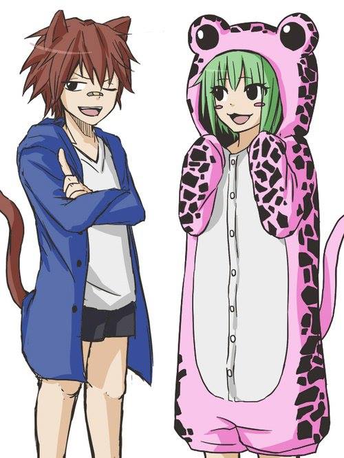 妖精尾巴fairy Tail 擬人版的哈比 夏露露 利利 雷庫塔 弗洛修 雪乃 Facebook