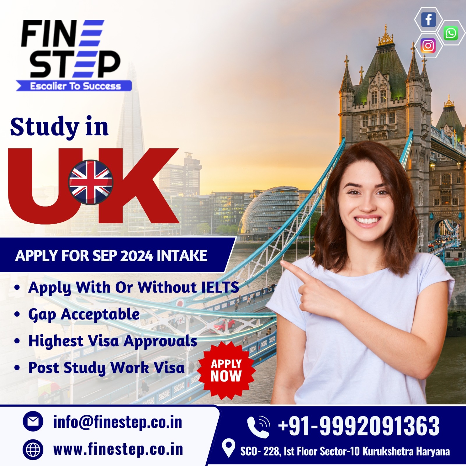 🌟 FINE STEP: Escalier To... - Fine Step Study Consultants | Facebook