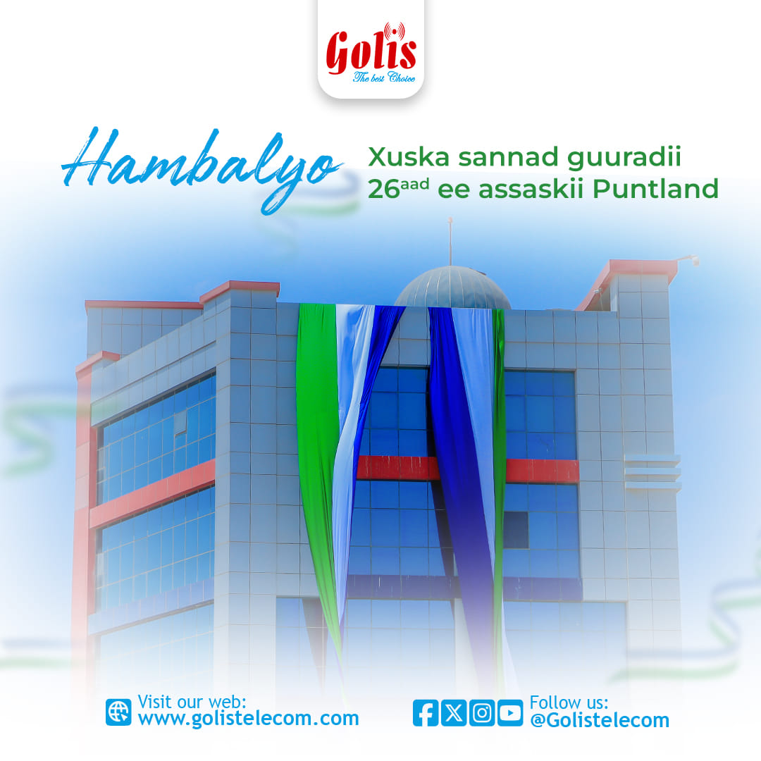 Golis Telecom - Hambalyo sannad-guurada 26aad ee Dowladda...