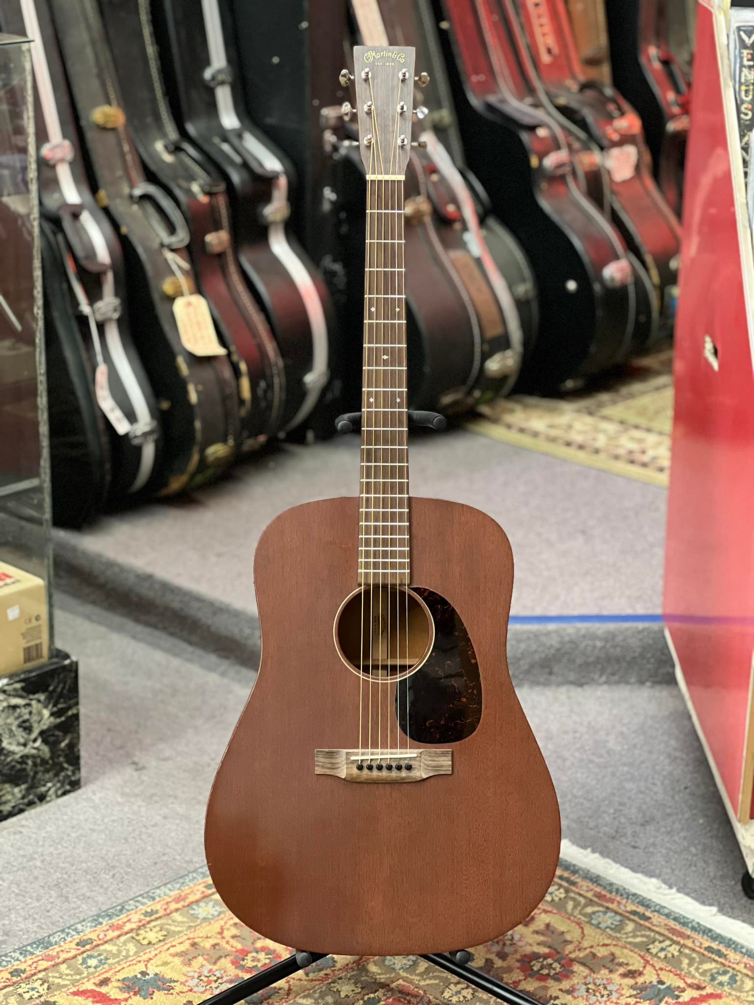 Martin D-15M should come with hard shell case