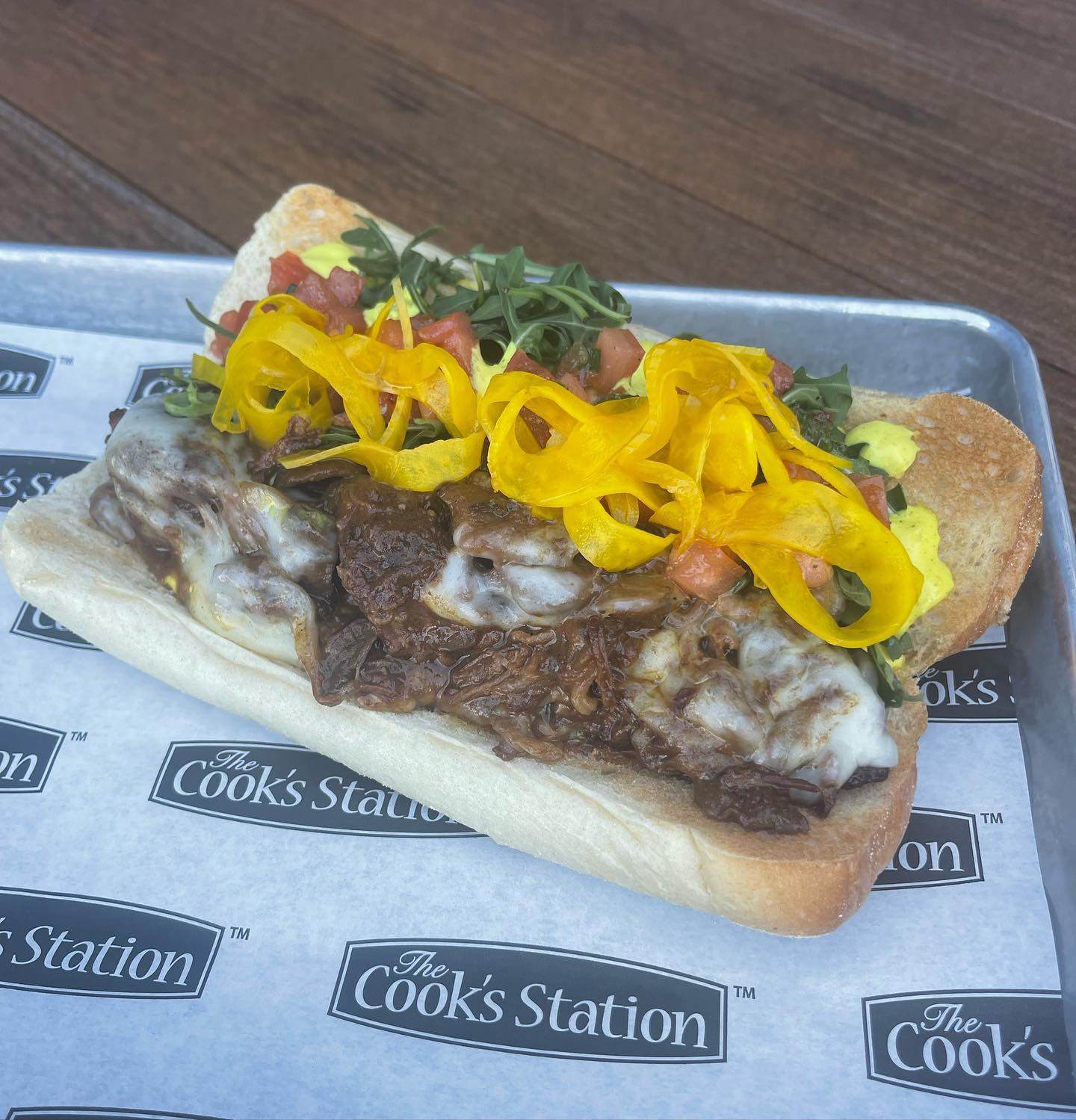 Todays lunch special 🚨 THE RAZORBACK... - The Cook's Station