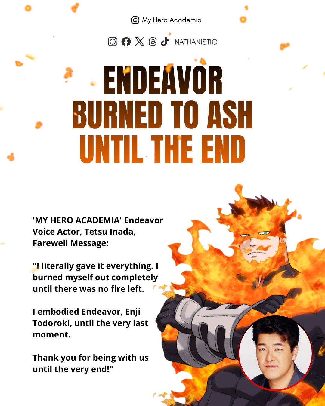 Nathanistic - My Hero Academia closes another chapter as Tetsu Inada ...
