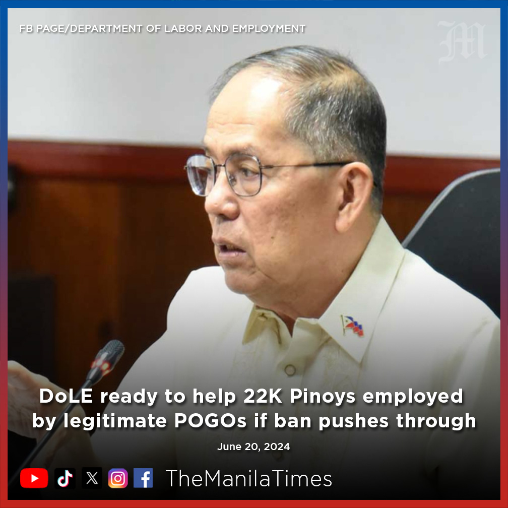 The Manila - MANILA, Philippines — The Department of Labor and ...