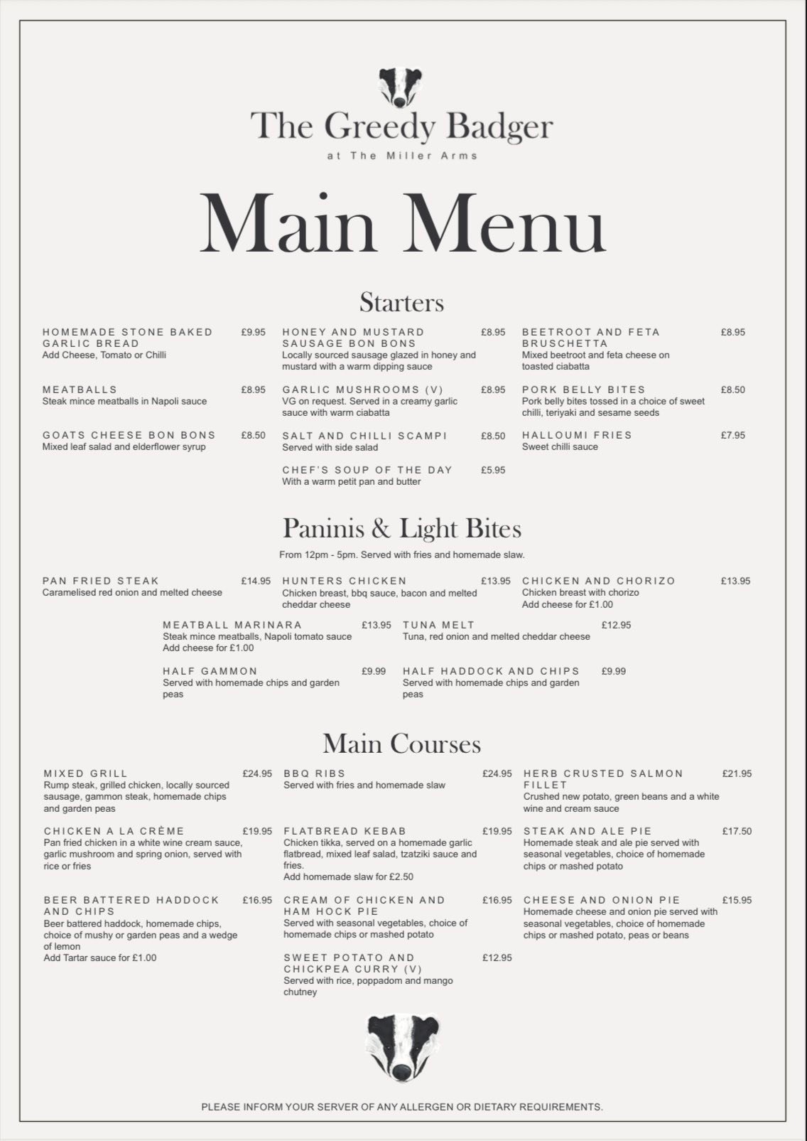 SUNDAY LUNCH SERVED ALL DAY... - The Miller Arms Singleton | Facebook