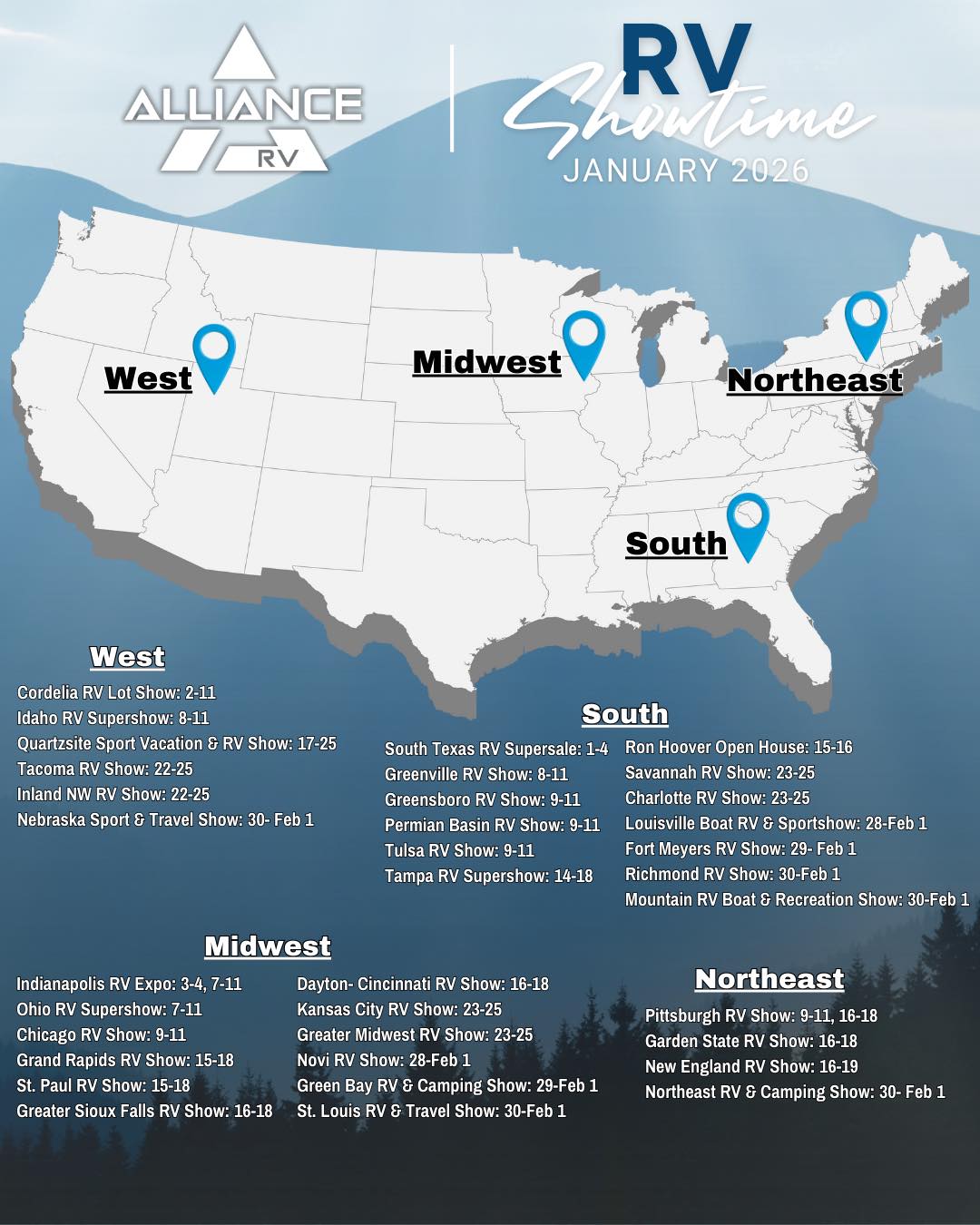 Alliance - New Year. New Adventures. New Rigs. Start your 2026 planning ...
