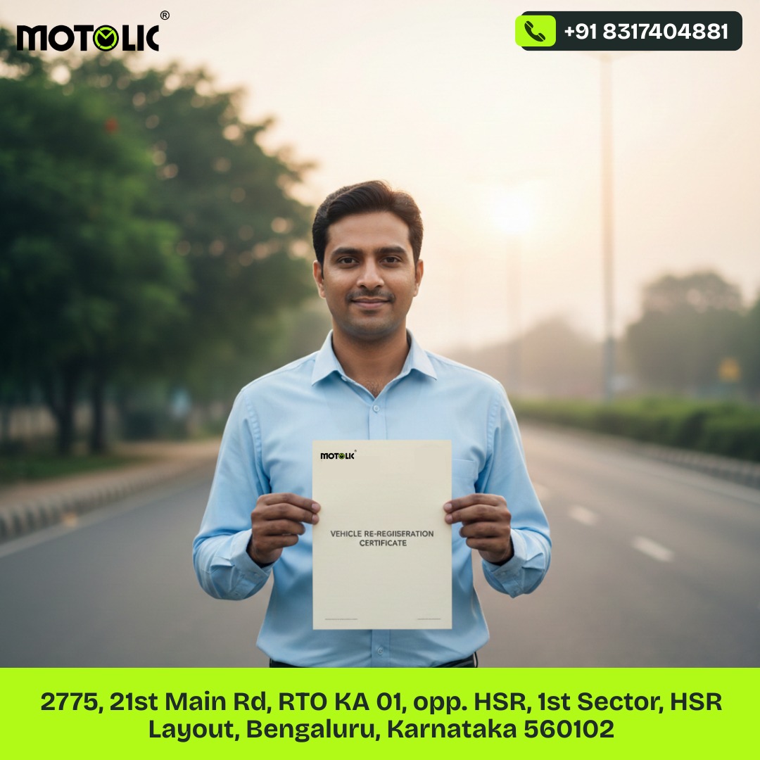 Motolic - Platform For Premium RTO Services | Bangalore