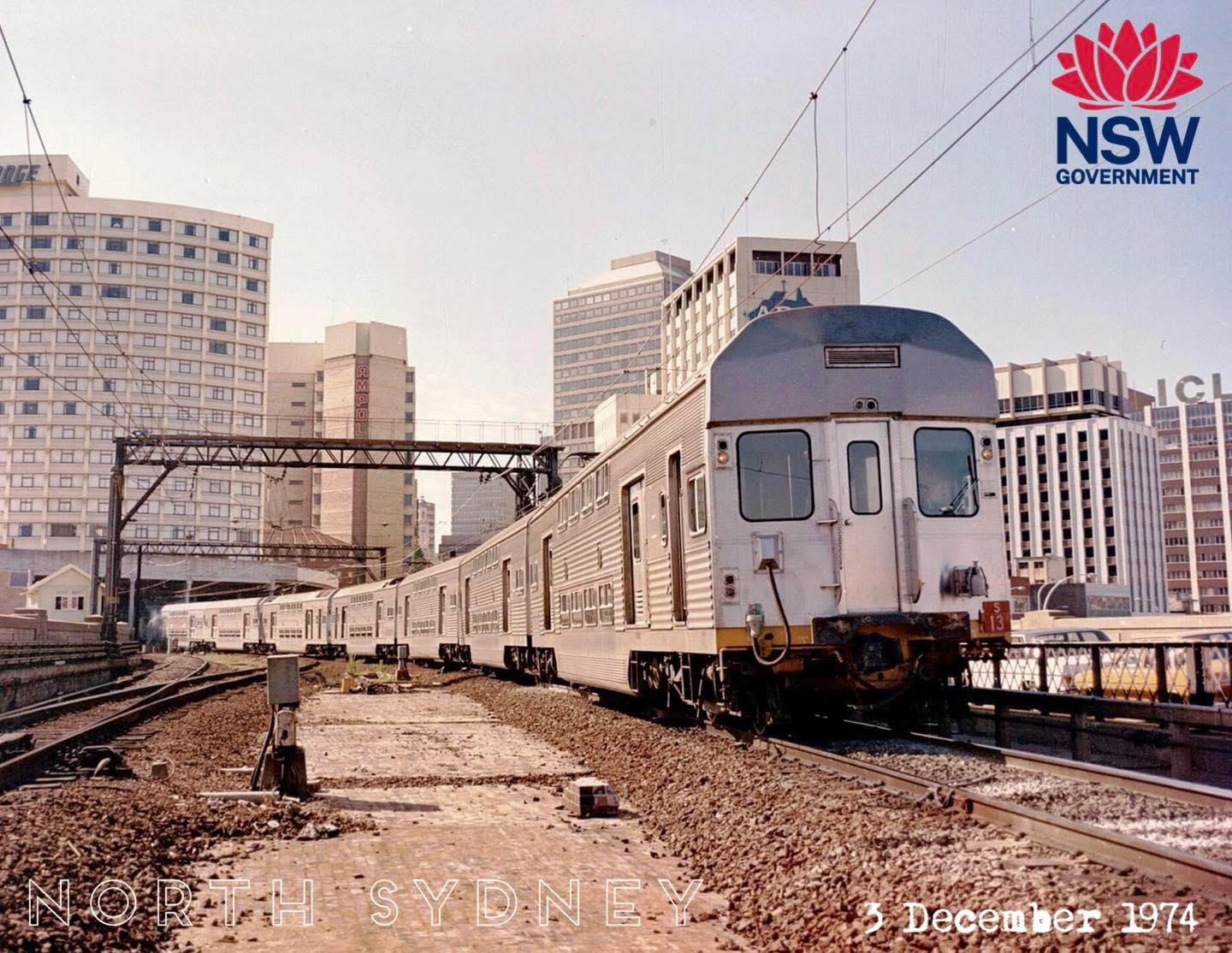 I Grew - #OnThisDay 3 December 1974, S set double-deck electric train ...
