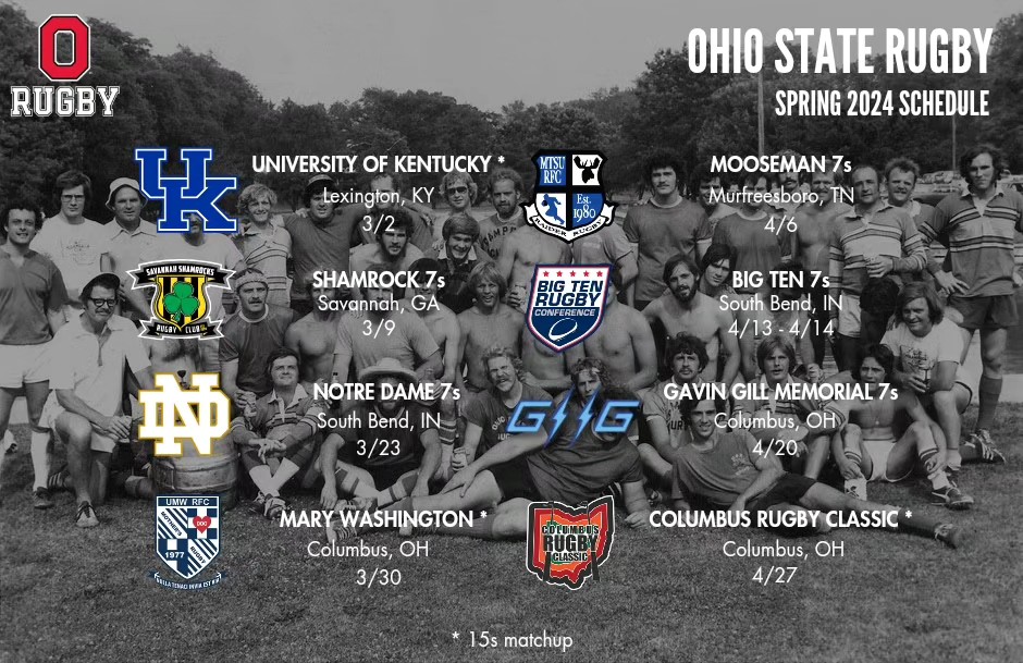 We are so back! Here's the schedule for... - Ohio State Rugby
