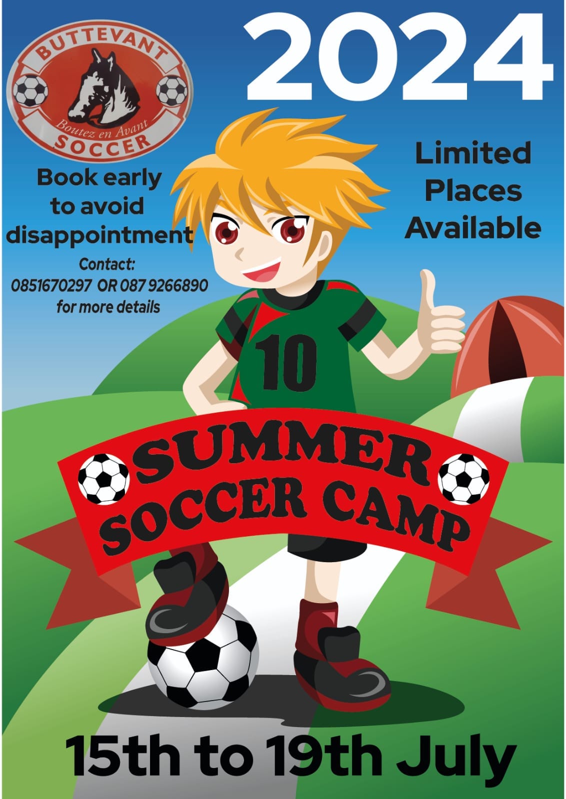 Buttevant soccer camp