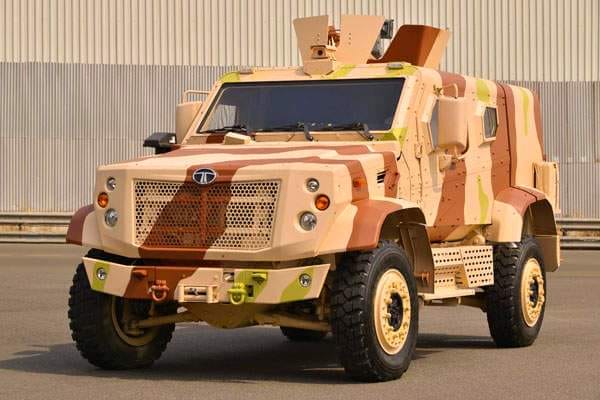 Armed Updates - TATA Motors Light Armoured High Mobility Vehicle (LAMV ...