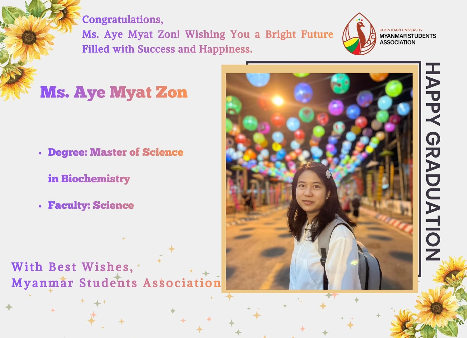 Myanm... - Myanmar Students Association - Khon Kaen University