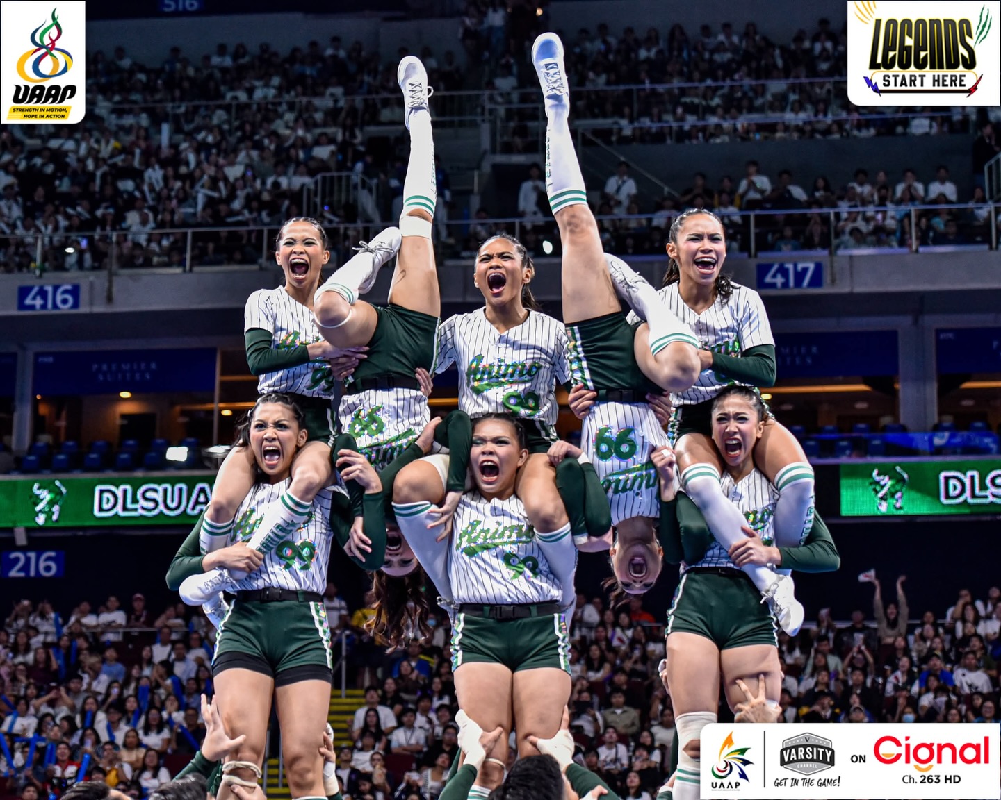 UAAP - #FullSwingLaSalle ⚾️🏹 Watch the UAAP Season 88 Cheerdance ...