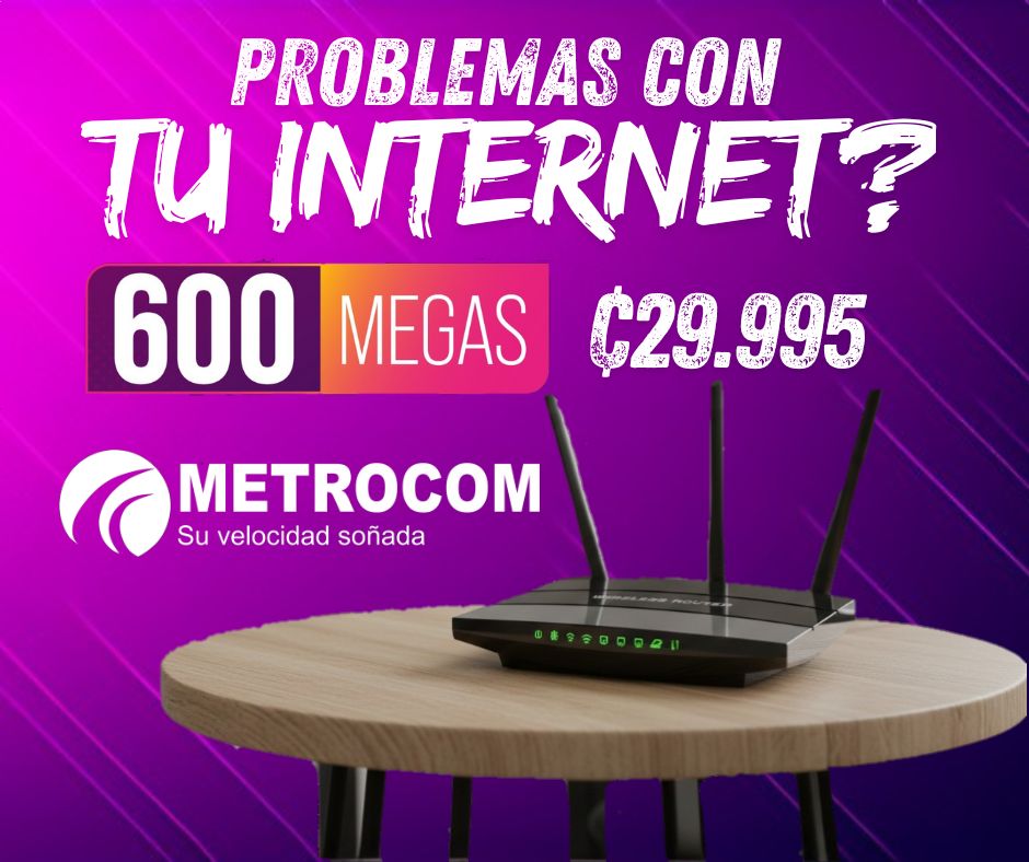 Metrocom Internet Fibra Óptica