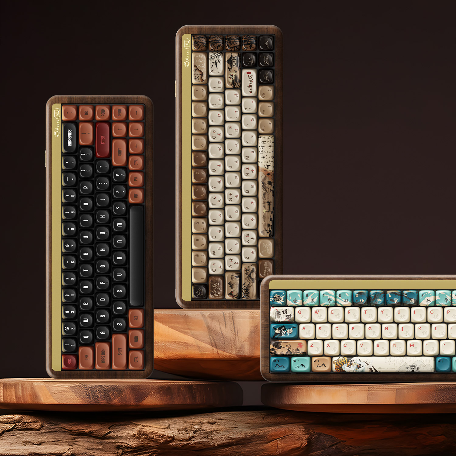 KeyPro - คีย์บอร์ดเคสไม้วอลนัทแท้...