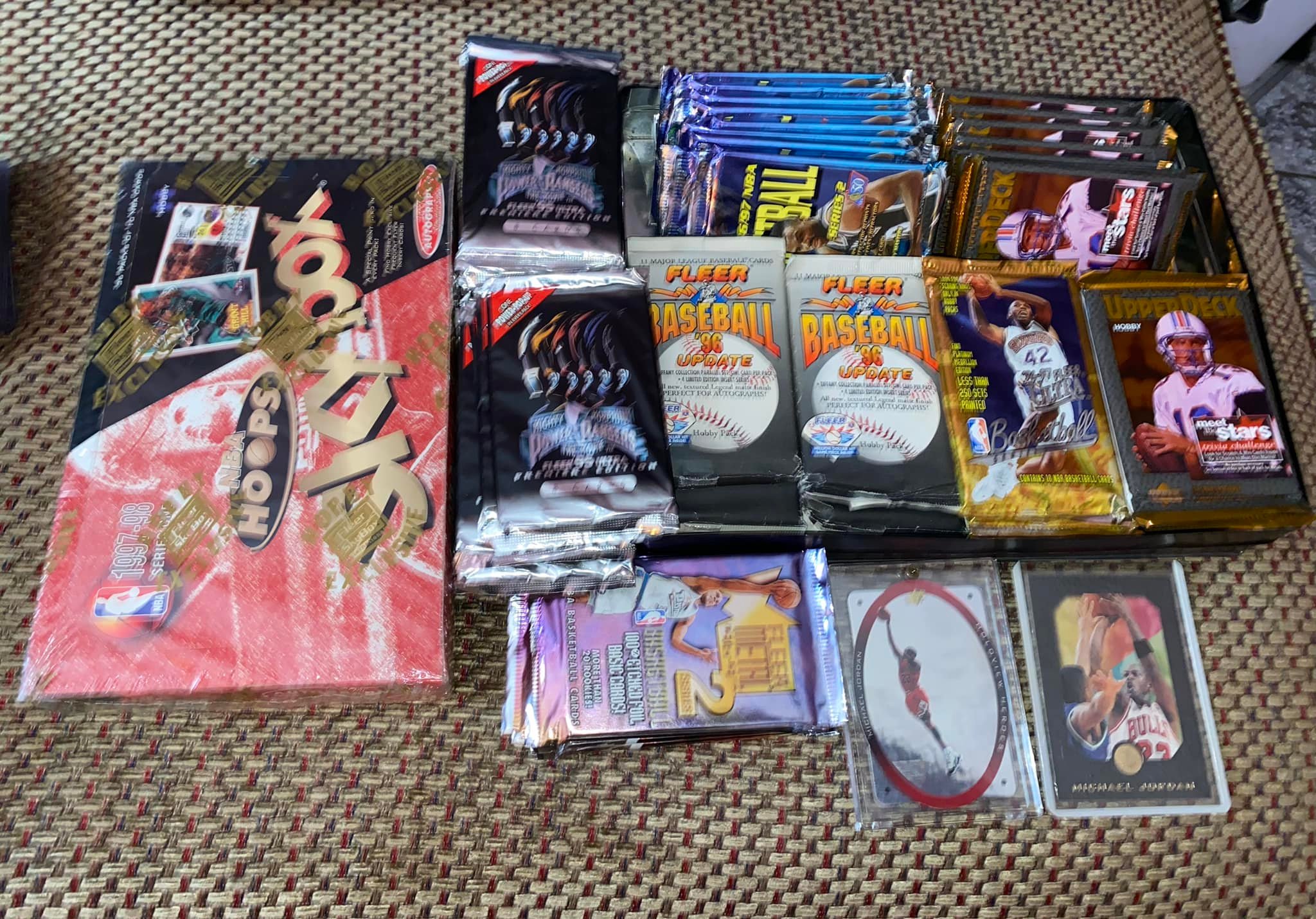 Vintage cards found in random box of scattered cards