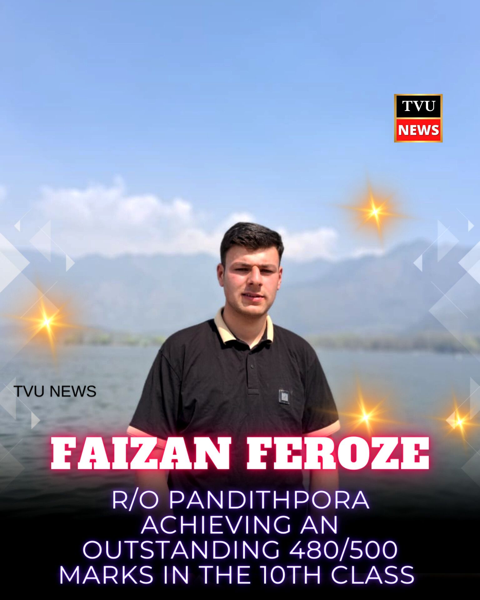 TVU News - Congratulations 🎉 Faizan Feroze, R/O... | Facebook