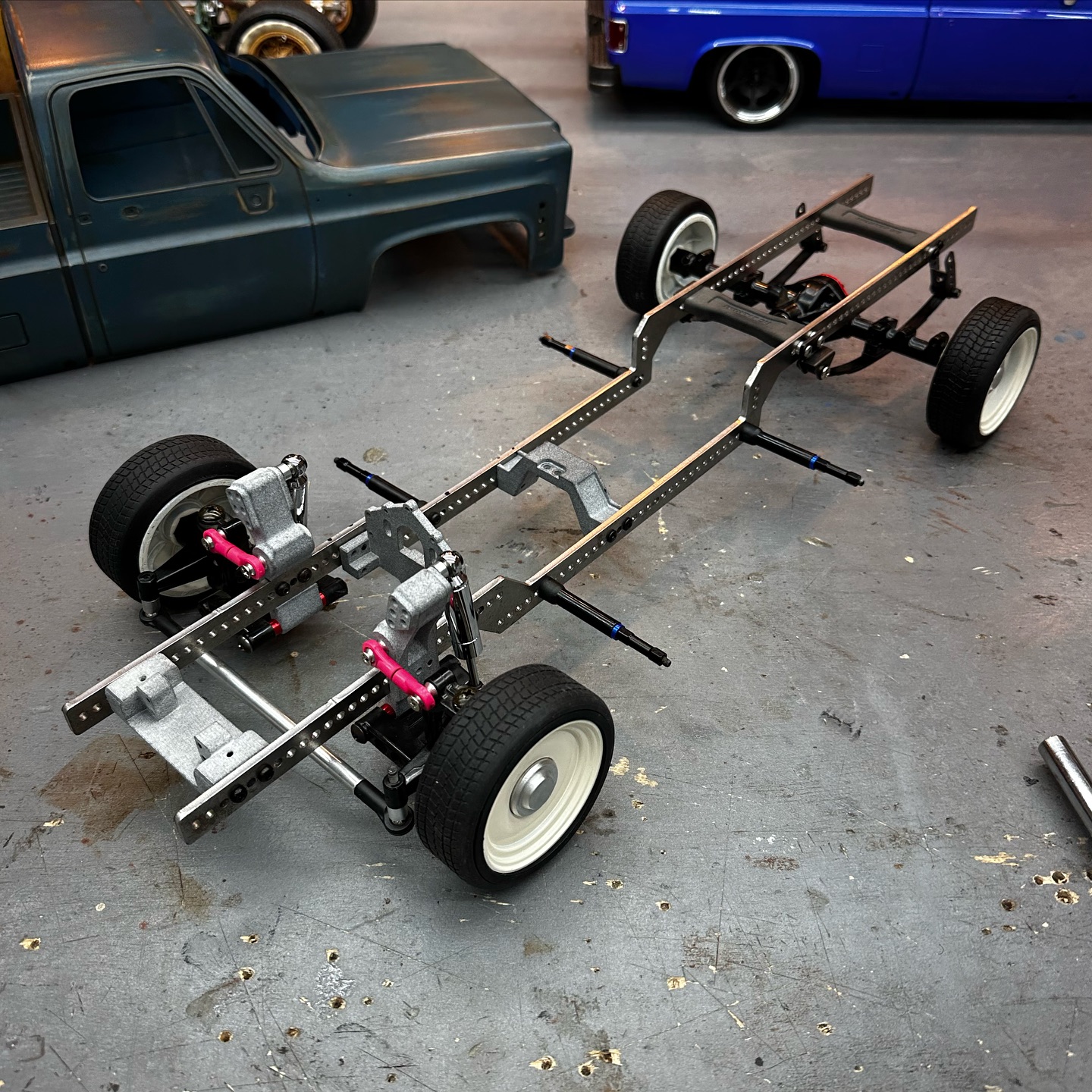 RCeveryday - This one is still the prototype chassis rails. But I can’t ...