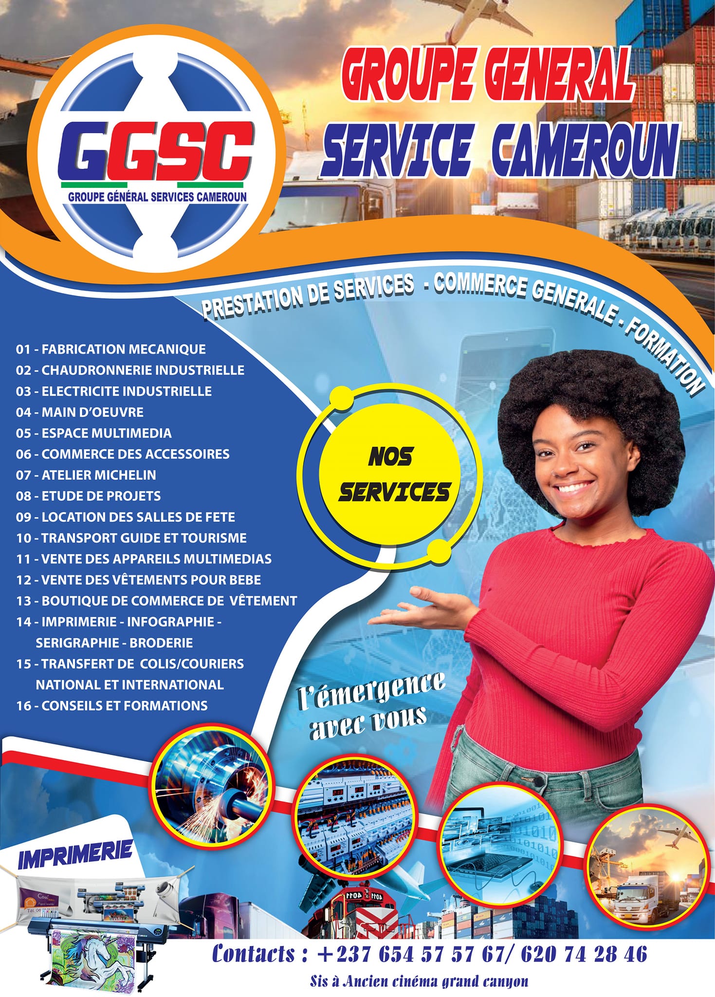 Clients de la Générale Industrie Service | Douala