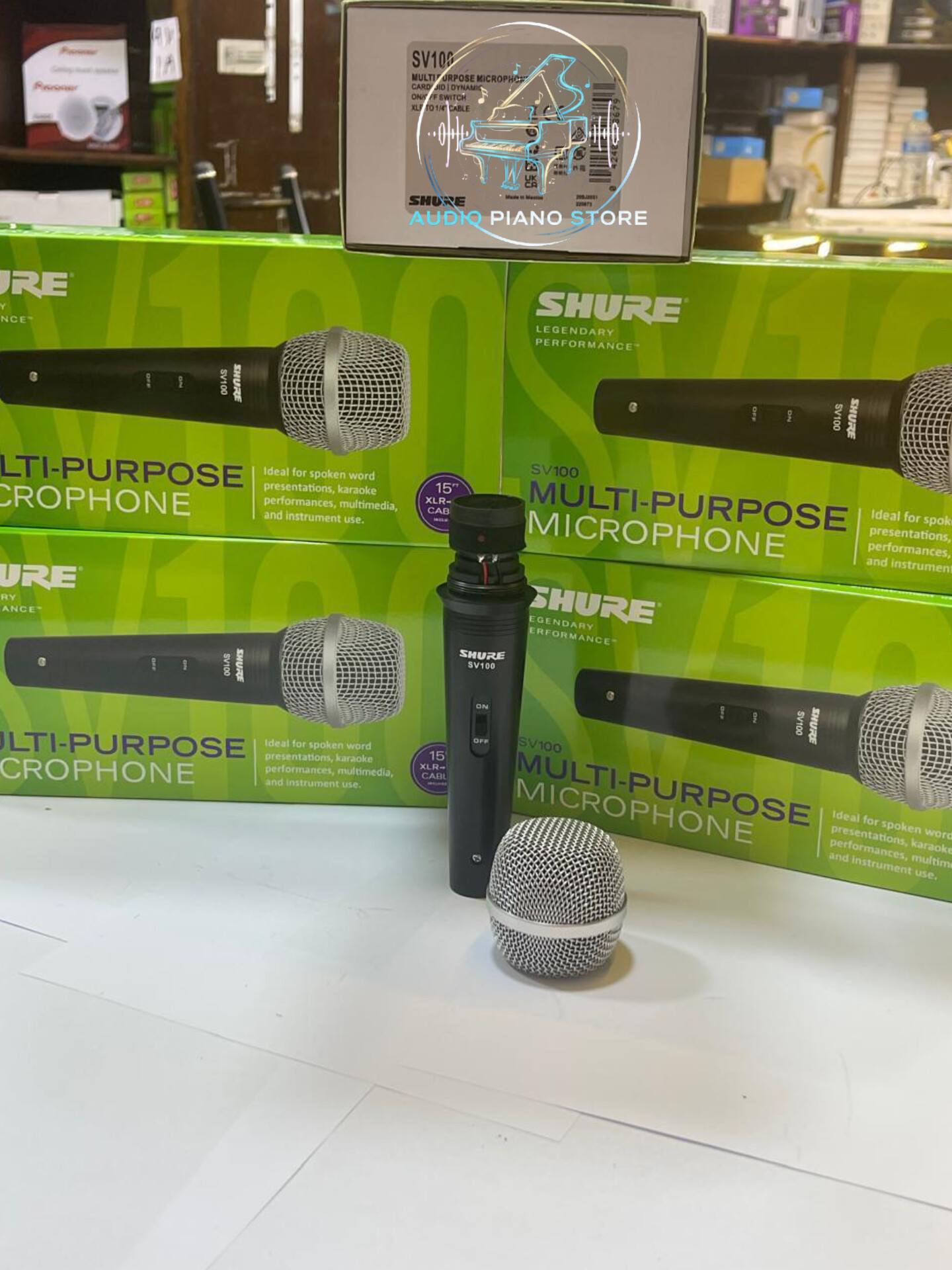 🎤 مايكروفونات SHURE... - اديو بيانو استور audio piano stor | Facebook