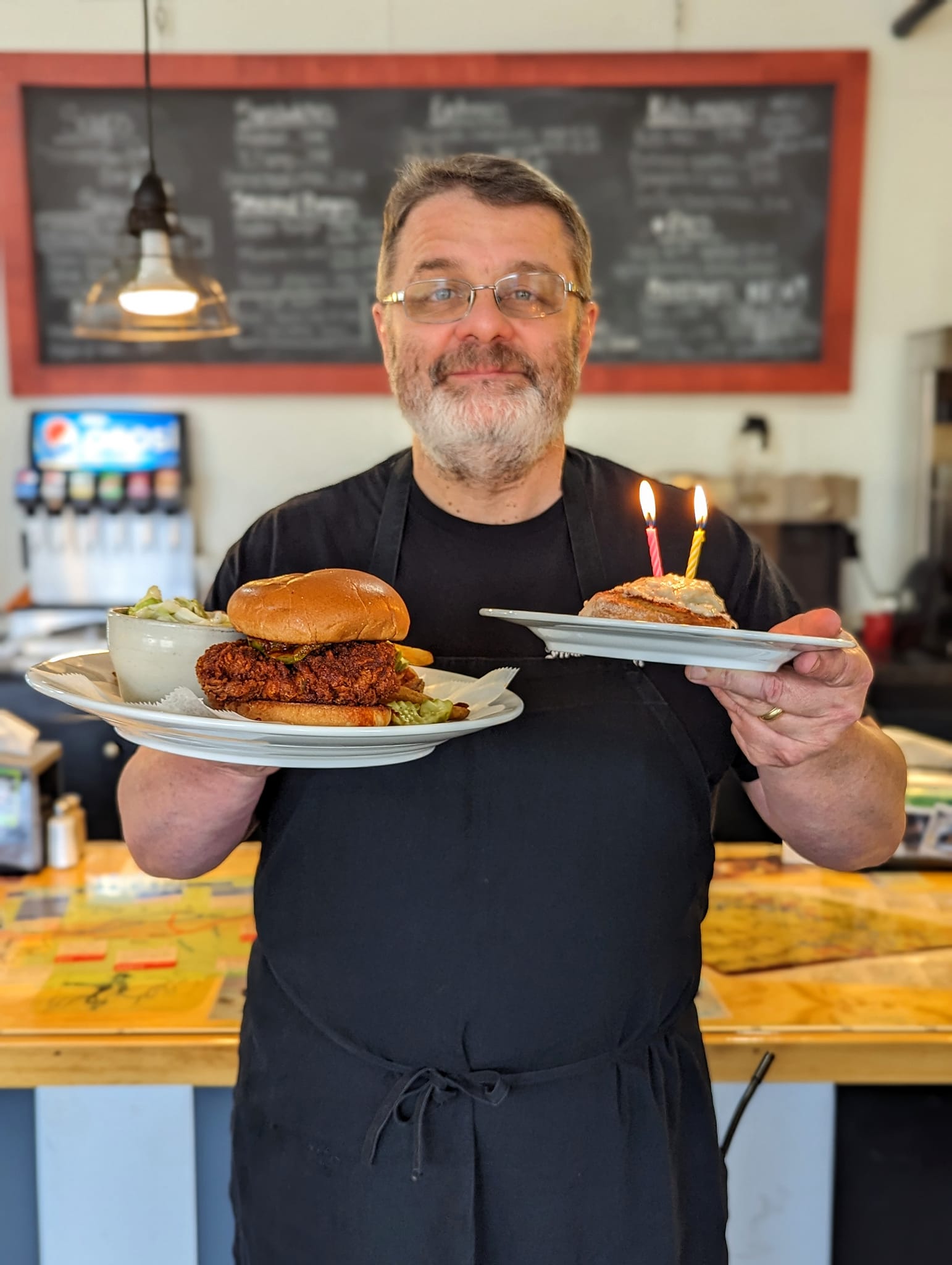 Booher's - 🎉 Come celebrate our 2nd anniversary with our Nashville Hot ...
