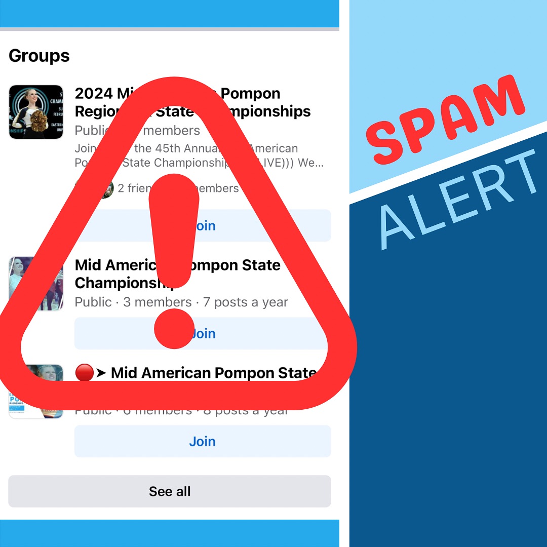We have been made aware of fake... - Mid American Pompon | Facebook