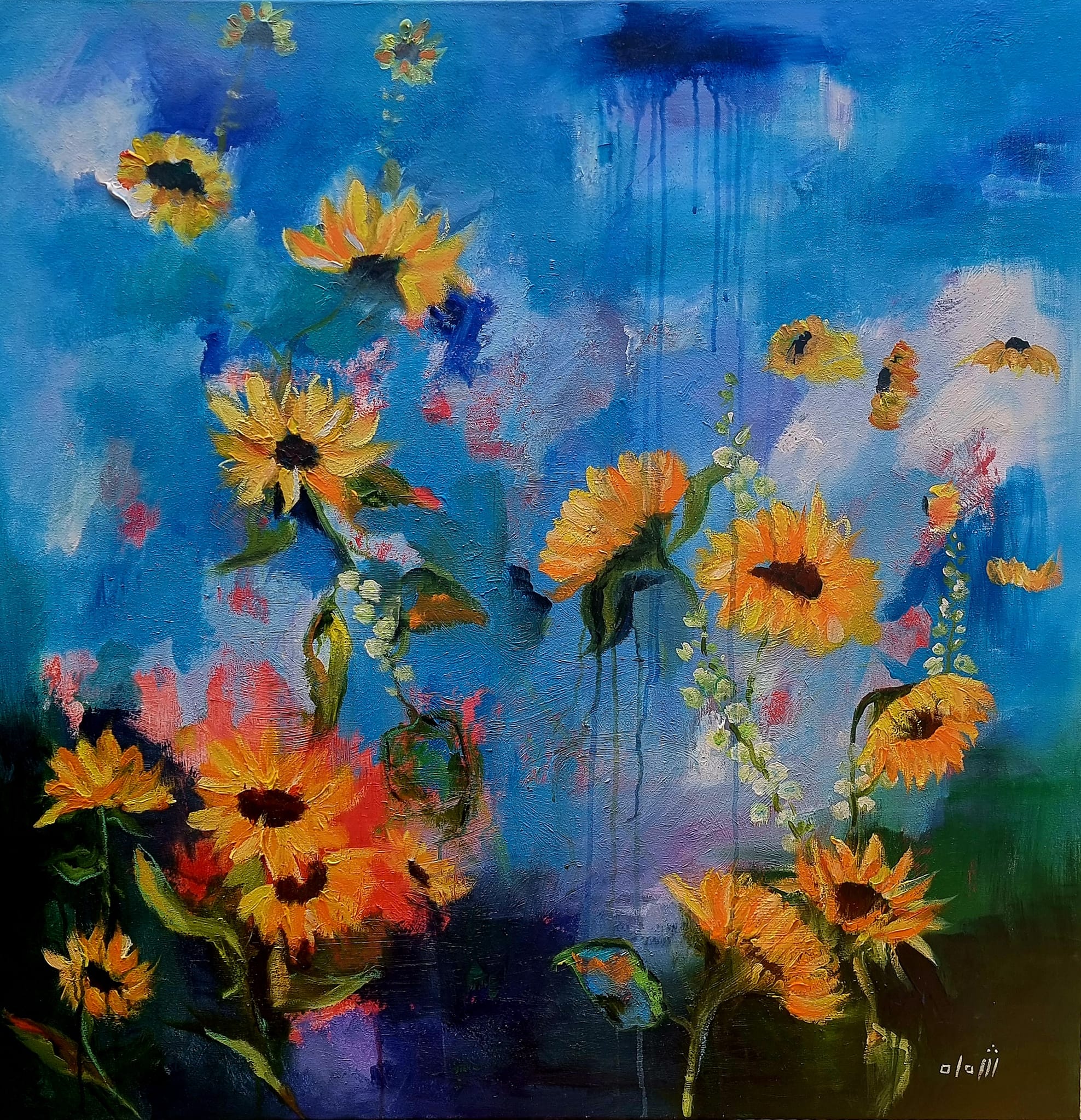 Olivia H Frost - Art - One of my paintings currently on display at ...