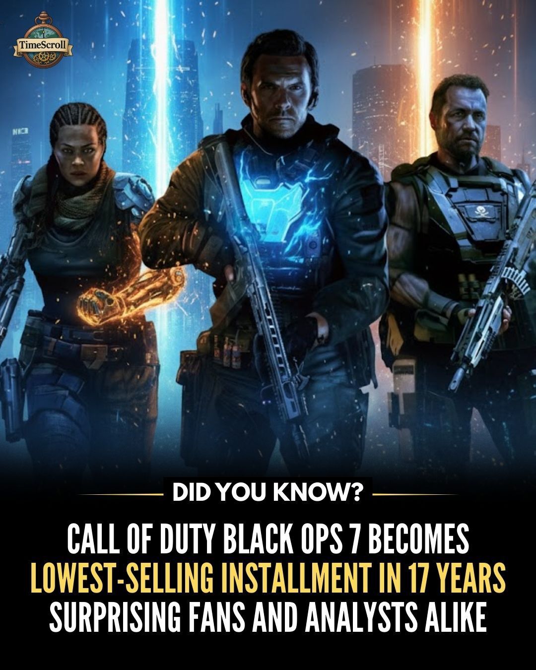 TimeScroll - Call of Duty fans have been left stunned as Black Ops 7 is ...