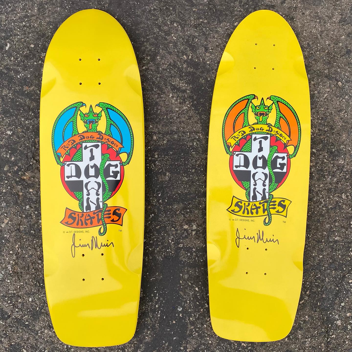 How rare is the 8 wheel Wes Humpston BULL DOG SKATES deck?