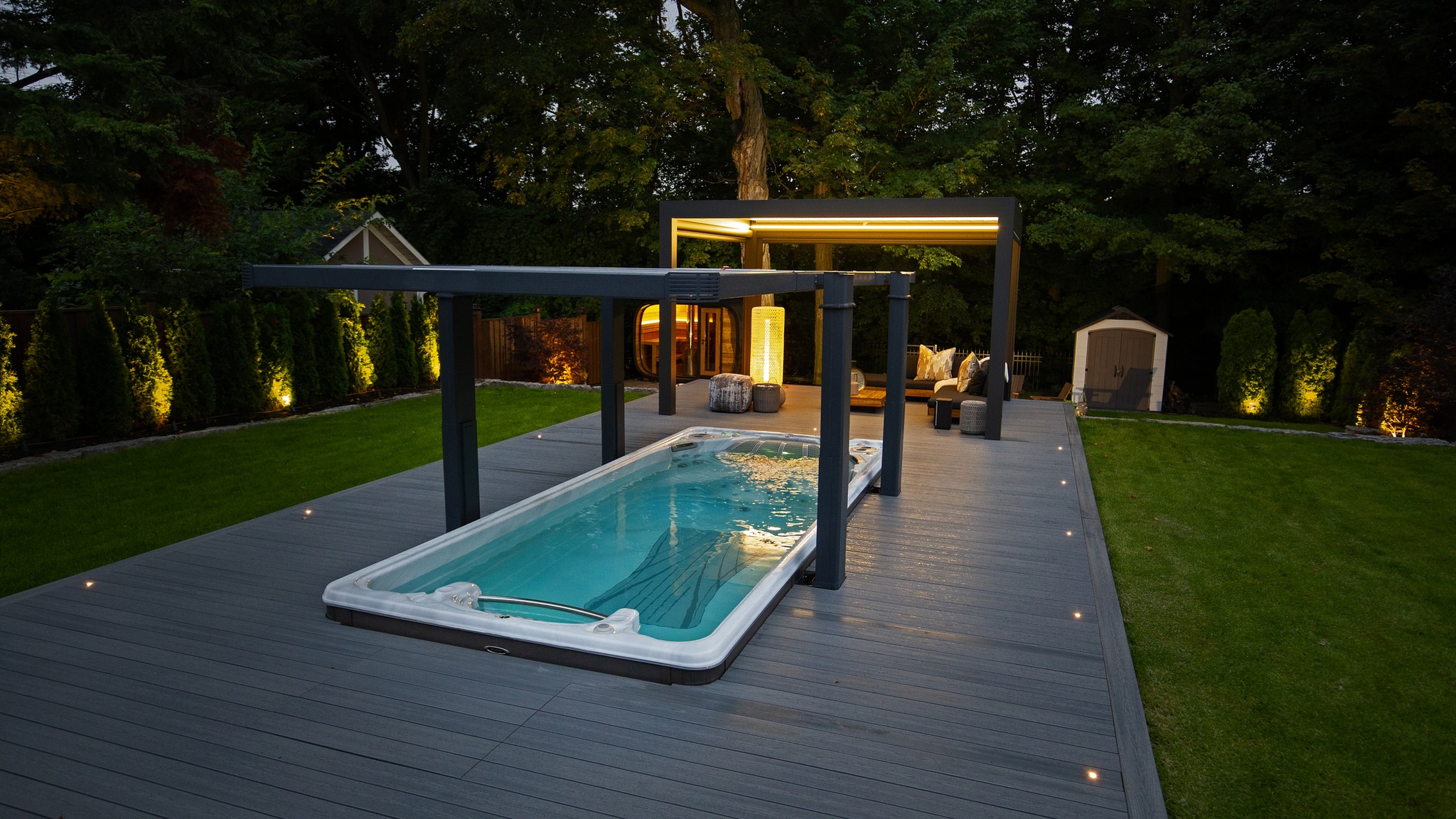 Folkpool - NYHET 1 av 2! NorthStar Pure XL från Nordic Hottubs. Ett ...
