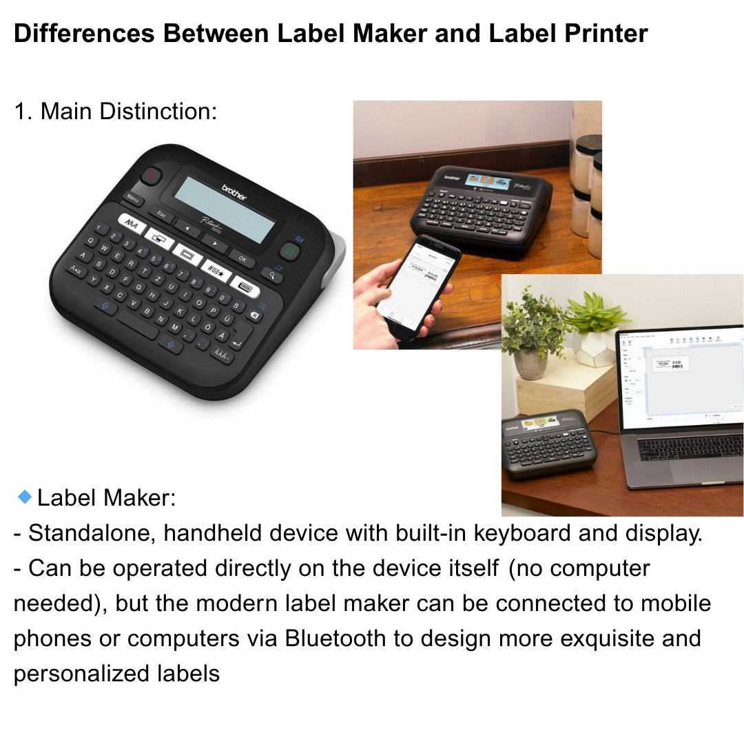123Ink.ca - 🏷️ Curious about label makers VS. label... | Facebook