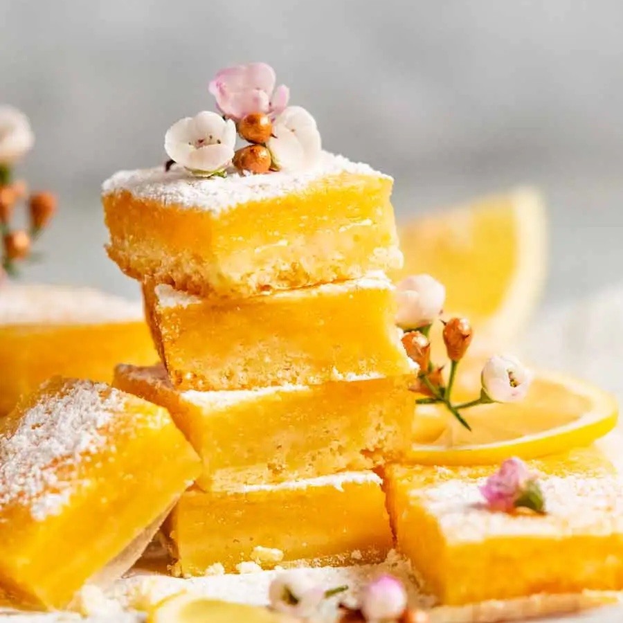 RecipeTin - 🍋 With a shortbread base and lemon curd... | Facebook