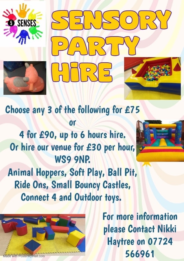 5 senses sensory class - This week schedule Wednesday 3rd Nov active ...