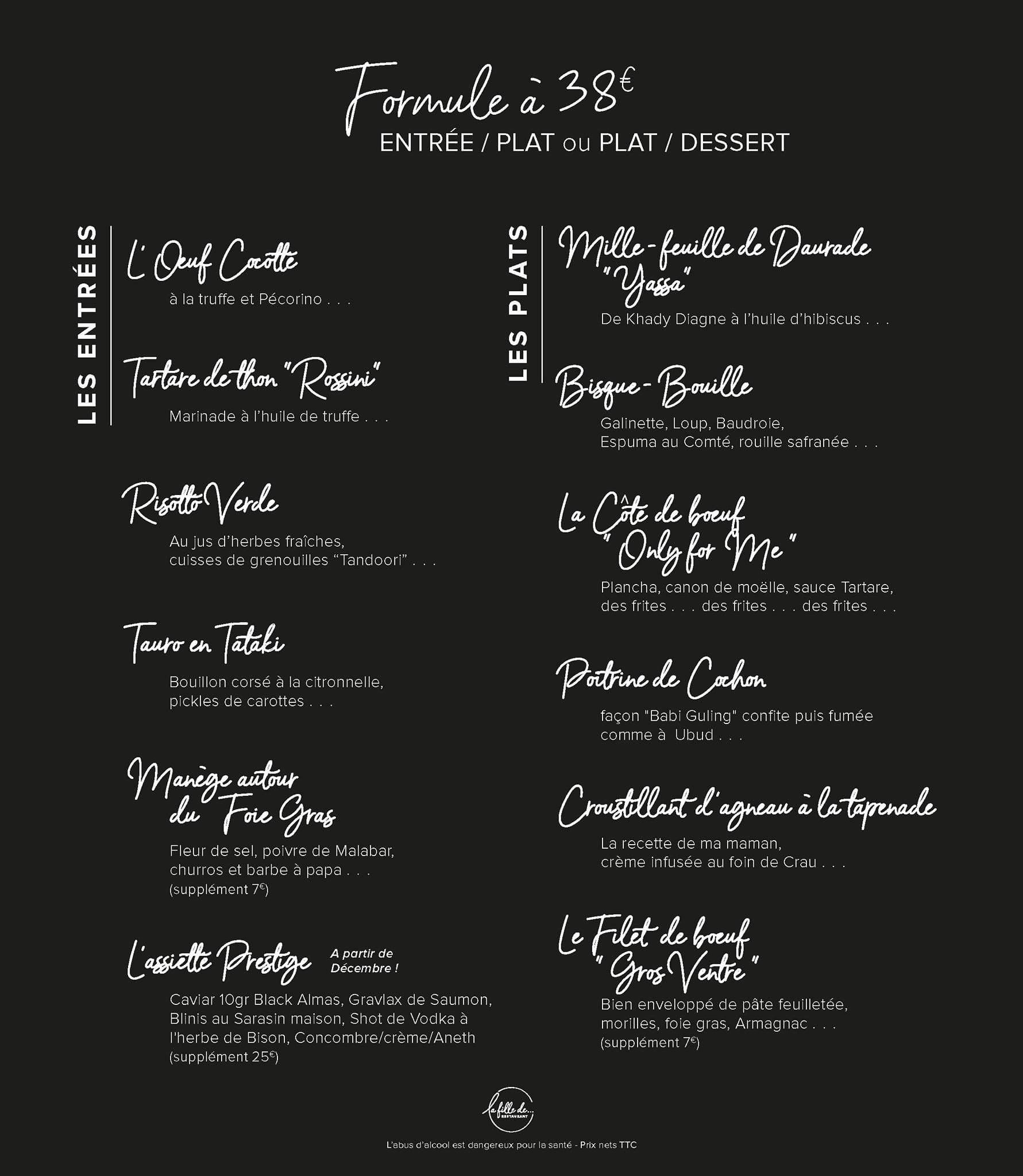 Restaurant La Fille De Salon De Provence