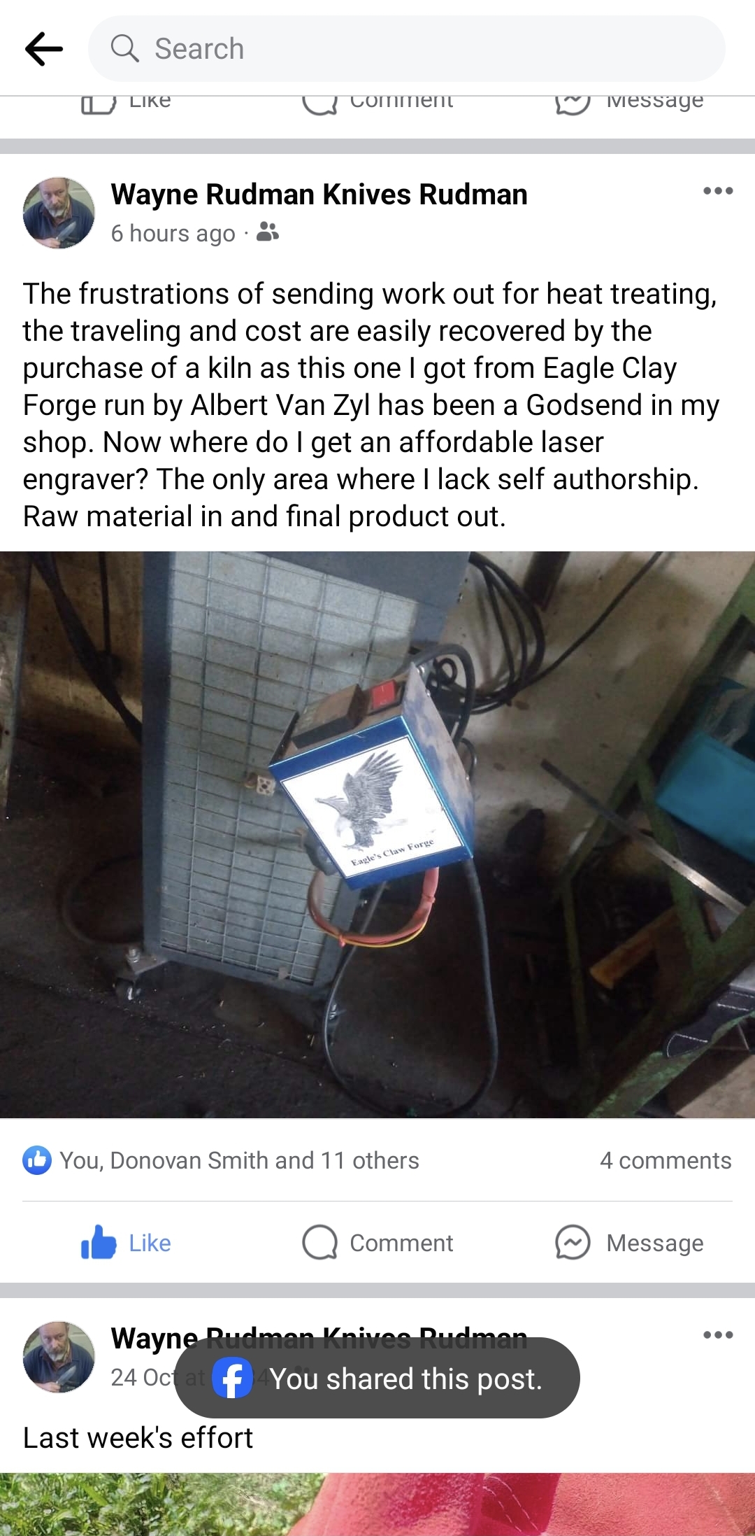 Eagle's Claw Forge