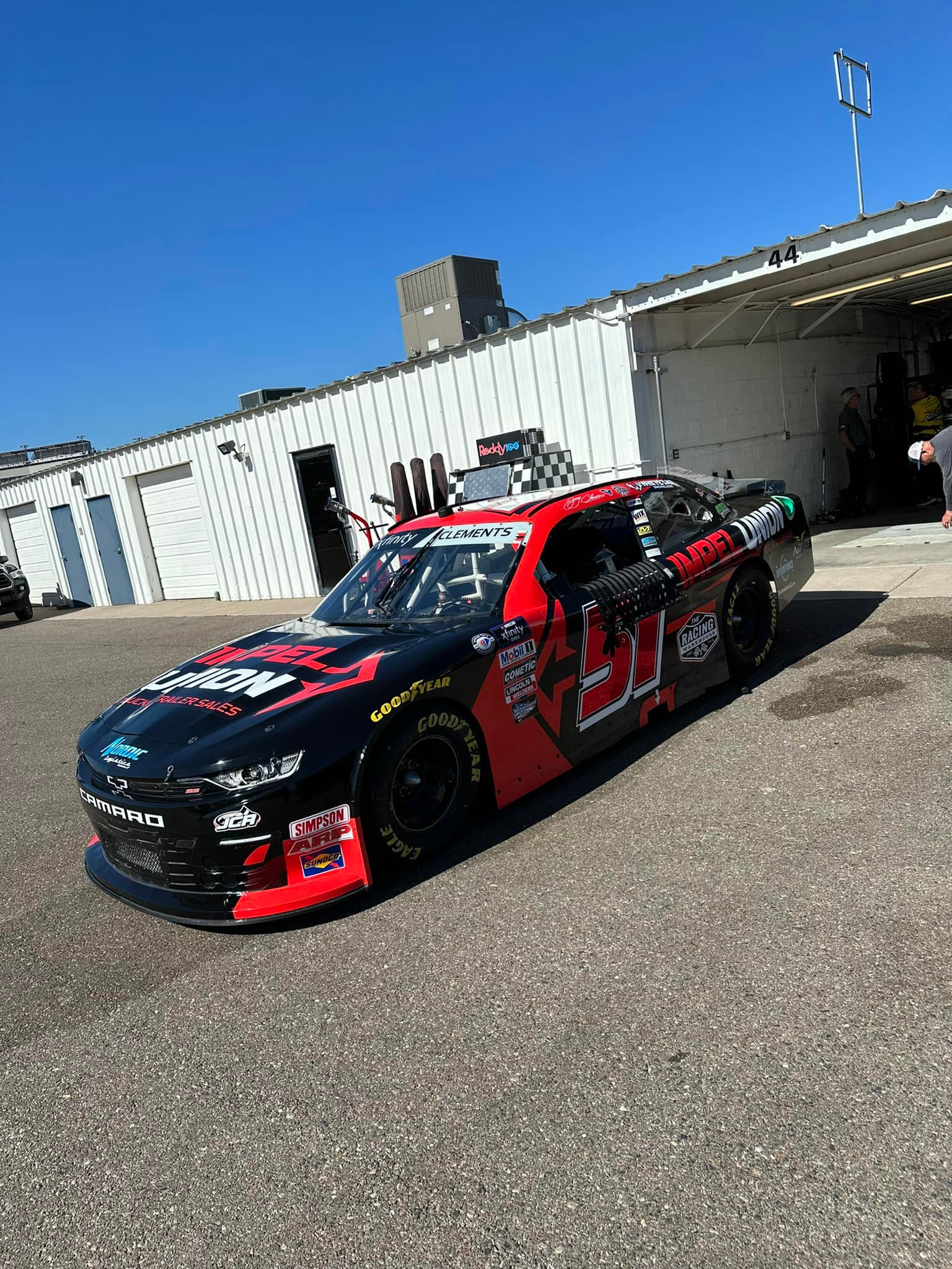 The #XfinityRacing Garage is open... - Jeremy Clements Racing