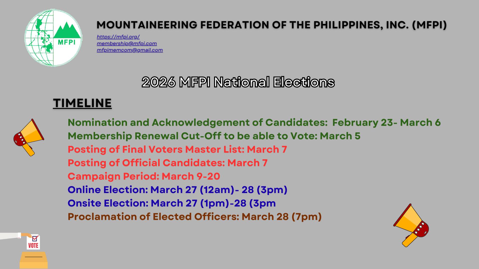 Mountaineering Federation of the Philippines Incorporated | Cebu City
