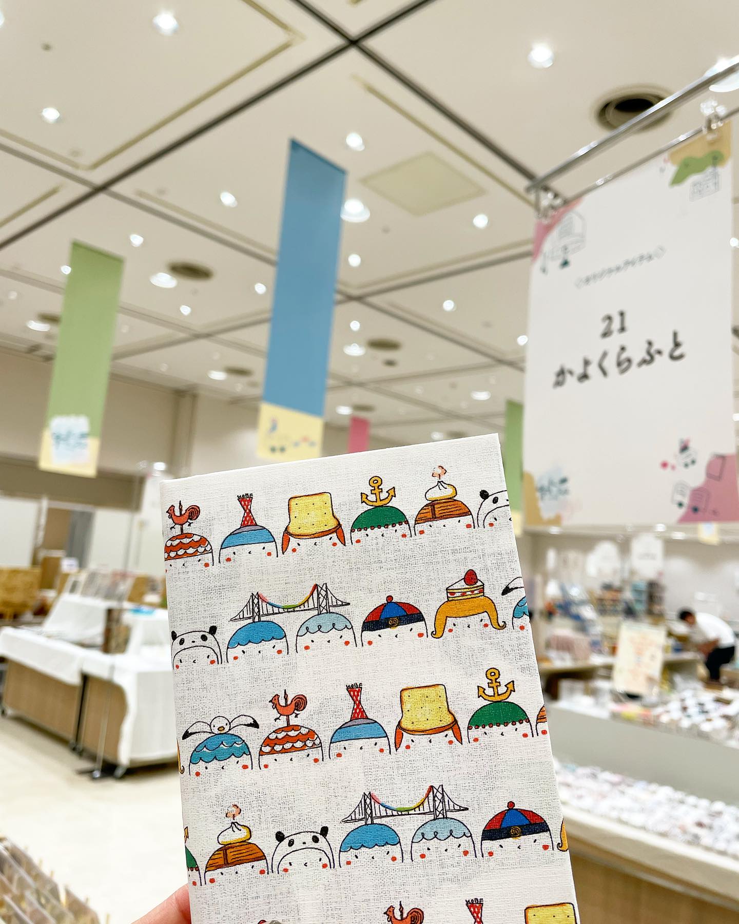 紙フェスkobe、搬入してきました！ この機会に神戸柄、描きましたよ