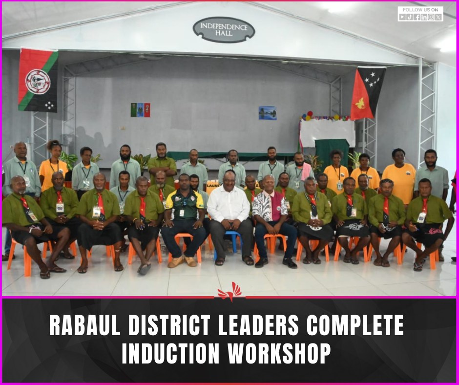 FORTY-NINE ward recorders were sworn-in last week, concluding day four of the Local Level Government (LLG) Leaders' Induction Programme for East New Britain's Rabaul. The ceremony was facilitated by assistant provincial legal