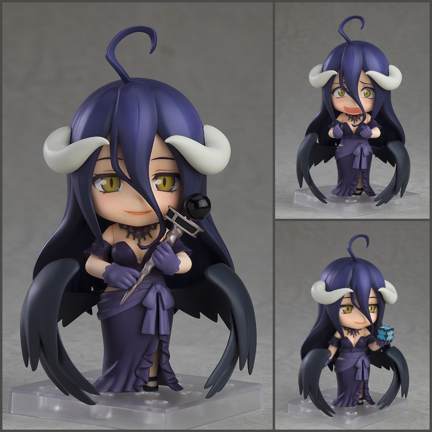 FuRyu presents a Bicute Ribbons figure of Albedo from “OVERLORD