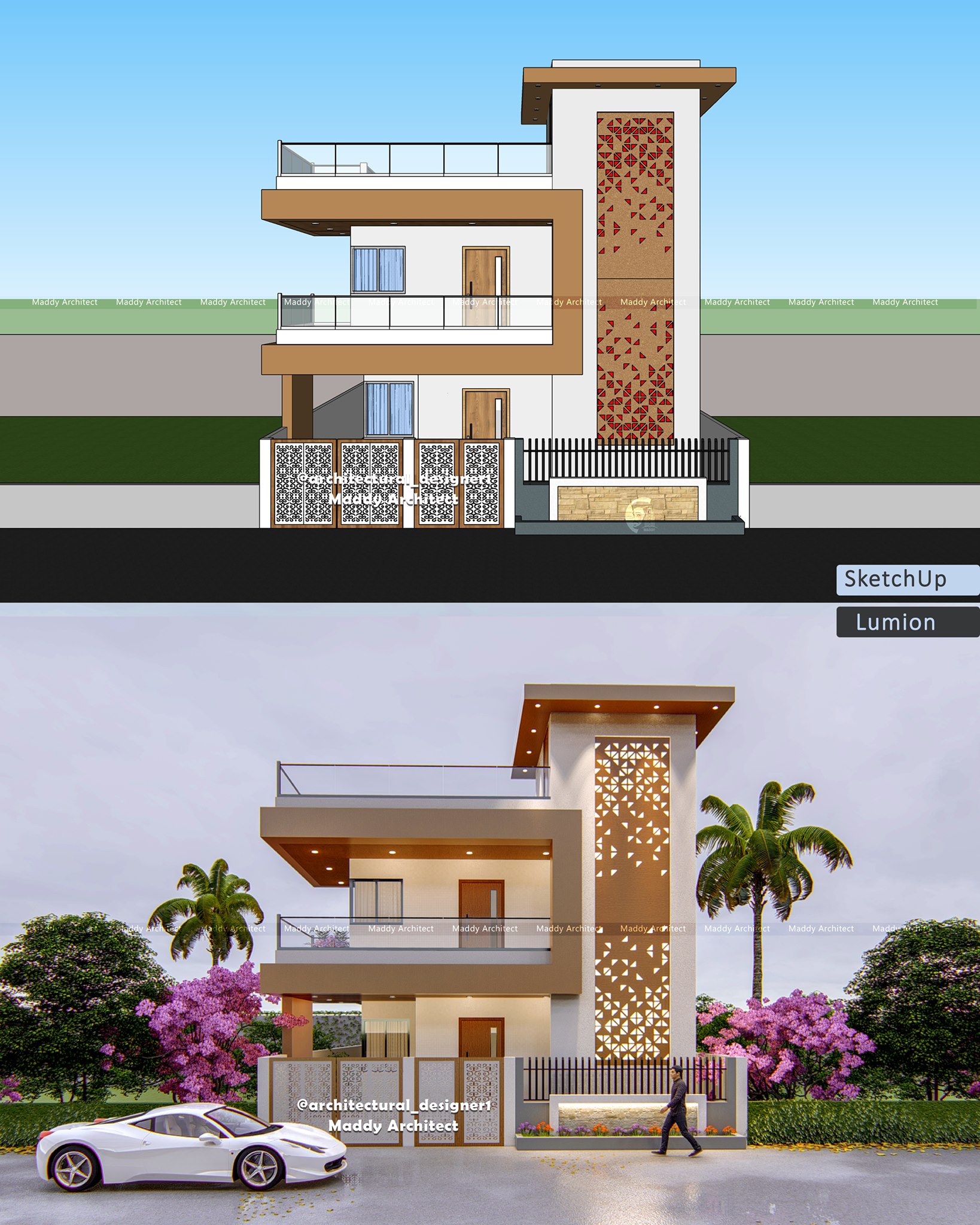 Maddy Architect - ️ House Exterior Design 😍