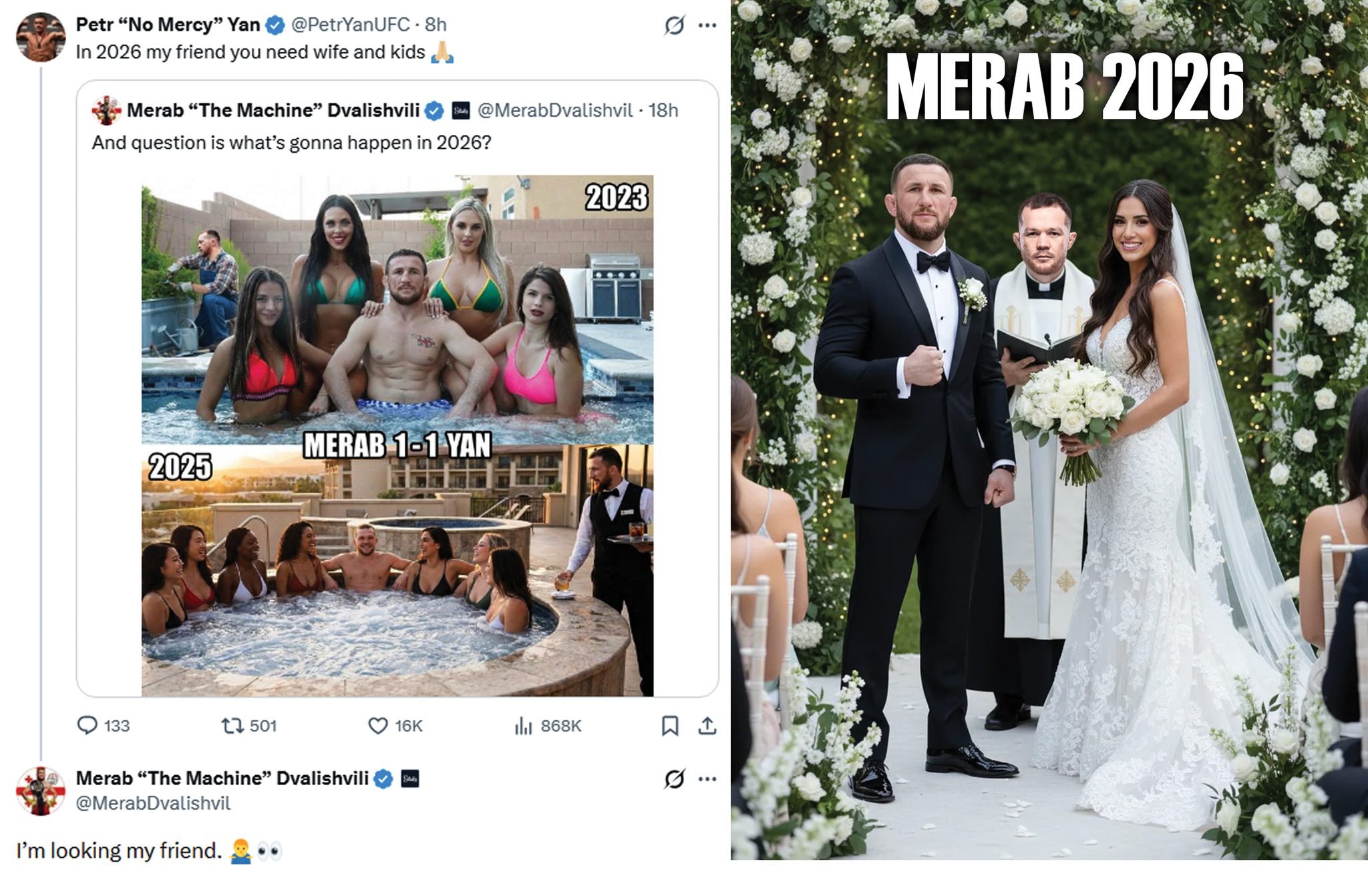 Merab and Yan are beefing on Twitter... - Sportakuler Show | Facebook