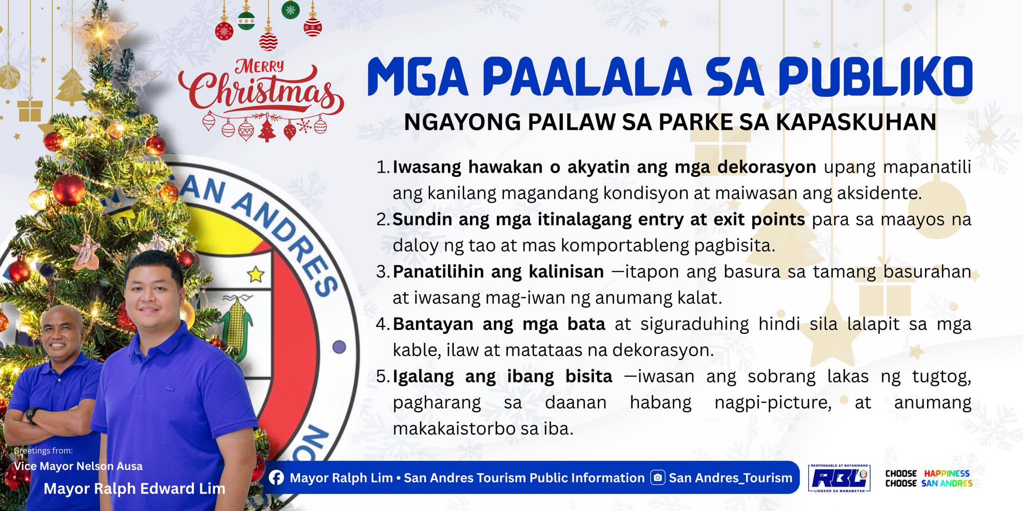 Mayor Ralph Lim - Ngayong mas malaki na ang tyansa ng... | Facebook