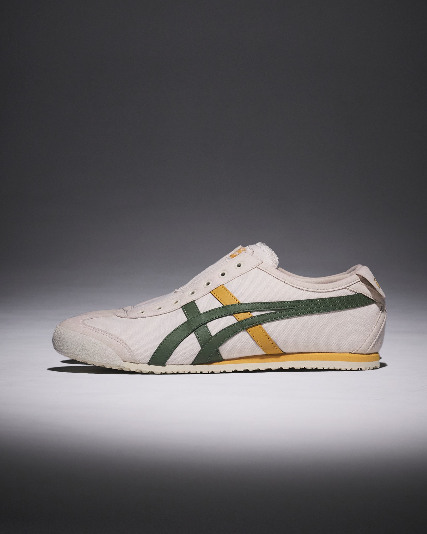 MEXICO 66 SLIP-ON. The New Birch/Moss Colour is now available