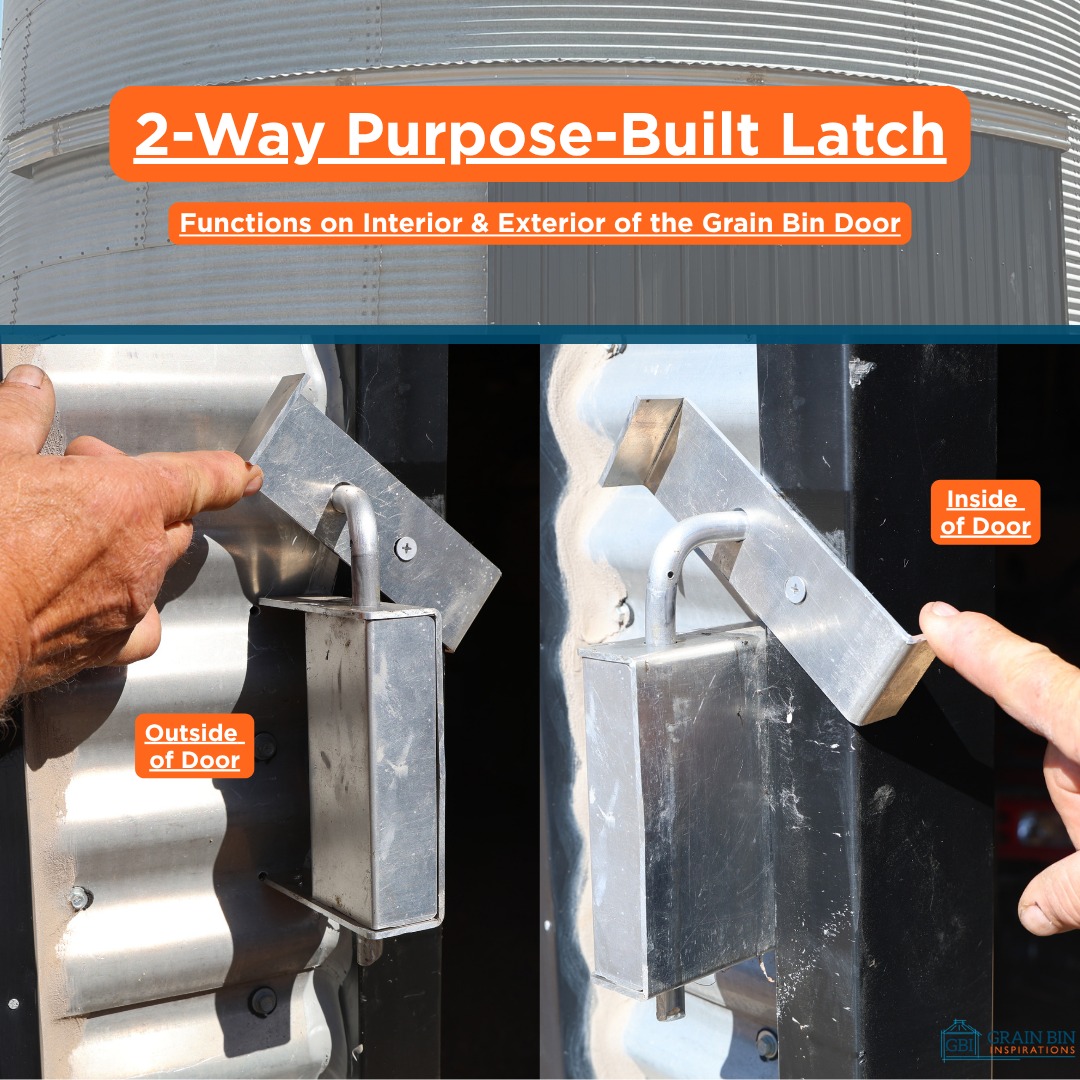 Grain - We get a lot of questions about our unique latch system ...
