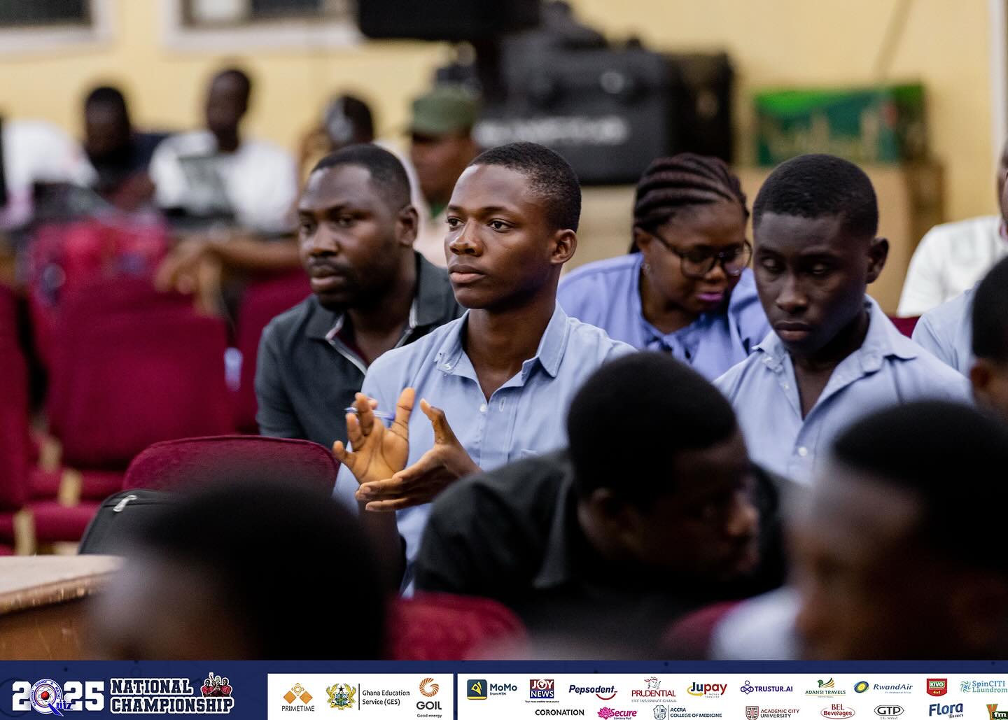 National - CNC AUDITORIUM: End of Contest: Mankranso SHS: 43pts St ...