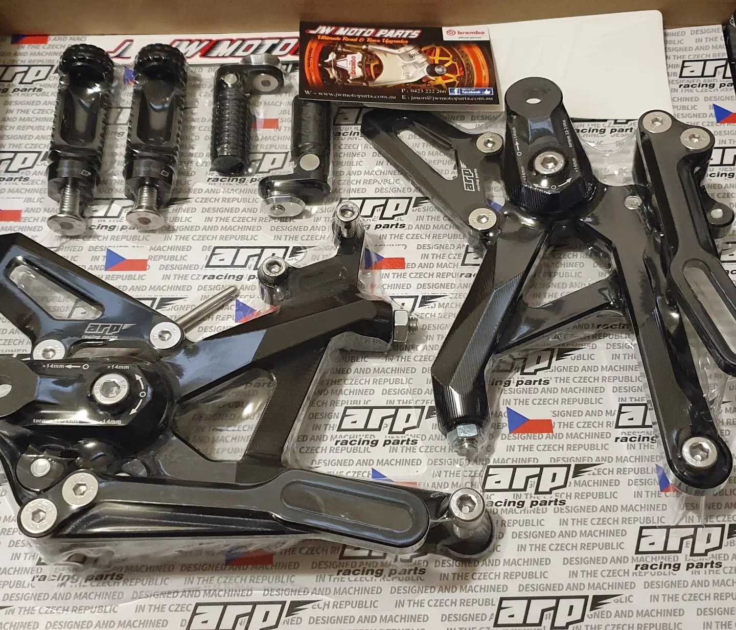JW Moto Parts - ARP Racing Rearsets for Panigale V4 💥 .... | Facebook