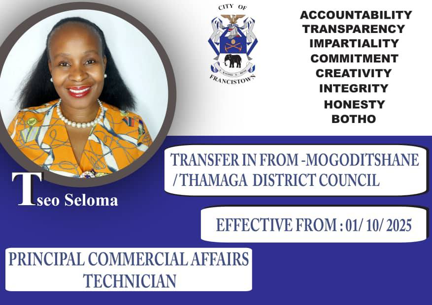 Welcome to Francistown! - City of Francistown Council | Facebook